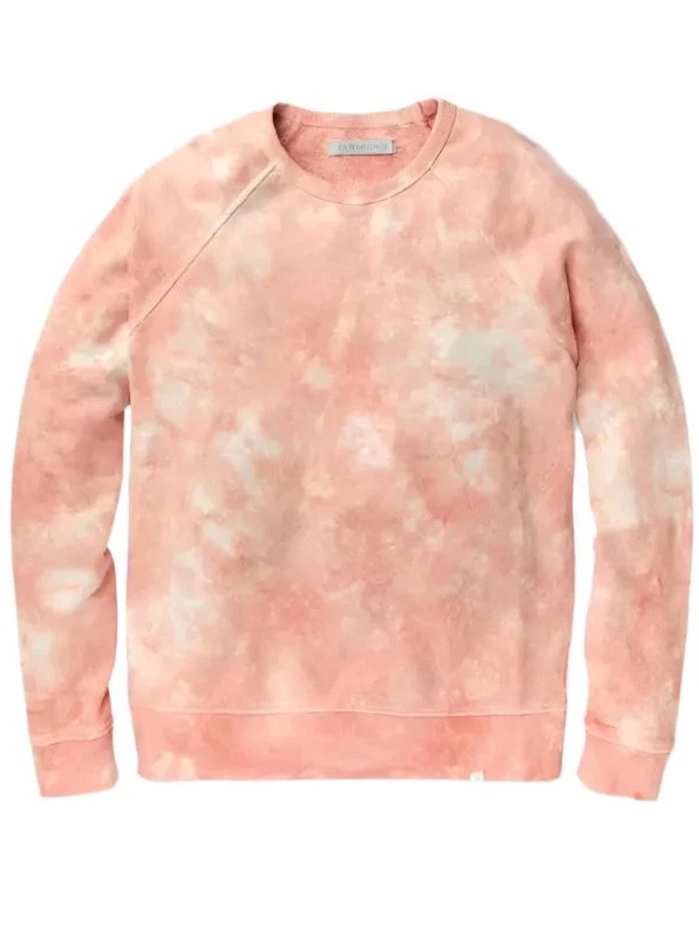 Outerknown Petal Hemp & Organic Cotton Pink Tie-Dye Sur Sweatshirt Sz. S